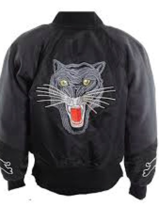 Cult of Individuality Other - Cult of Individuality Bomber Jacket Panther Graphic Black Size [S]